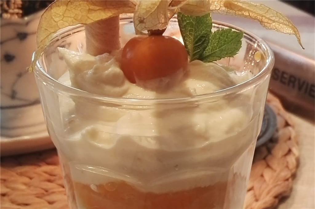 Im Brauhaus Drei Linden kommen nicht nur Kirchgänger auf ihre Kosten Die Orangen-Quarkspeise