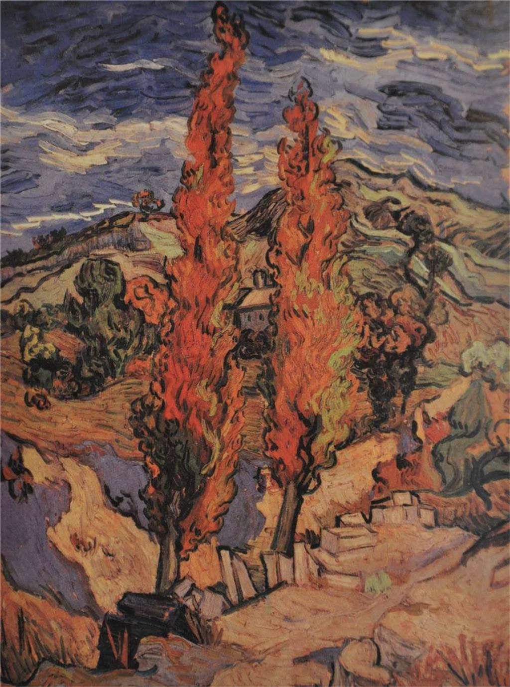 Bei dieser Dortmunderin hingen Picassos im Wohnzimmer: Die kaum bekannte Geschichte von Betti Flechtheim "Die Pappeln auf dem Hügel" von Vincent van Gogh (1889) hängt heute im Cleveland Museum of Art.
