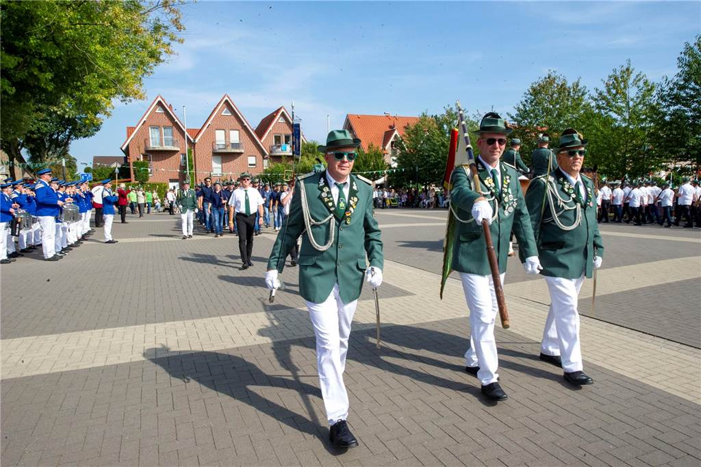 Die Parade fand am Samstag (16.9.) bei bestem Wetter statt.