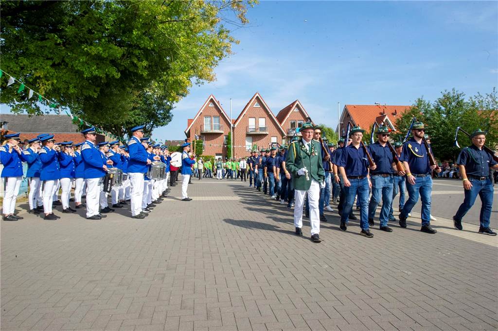 Die Parade fand am Samstag (16.9.) bei bestem Wetter statt.
