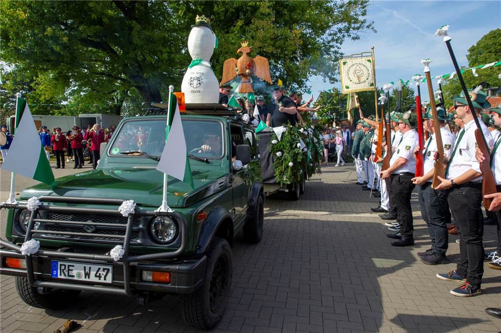 Die Parade fand am Samstag (16.9.) bei bestem Wetter statt.
