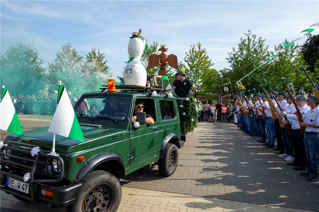 Die Parade fand am Samstag (16.9.) bei bestem Wetter statt.