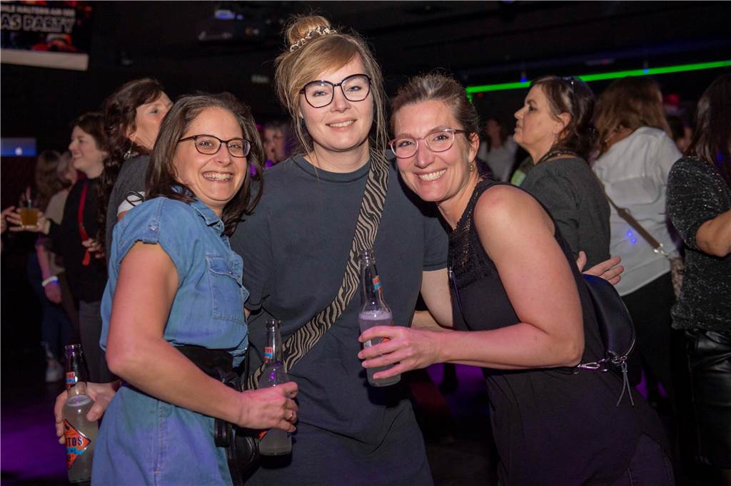 Die Party nur für Mamas und ihre Freundinnen kam bestens in der Stadtmühle an. Zu den Hits der 70er- und 80er-Jahre wurde getanzt.
