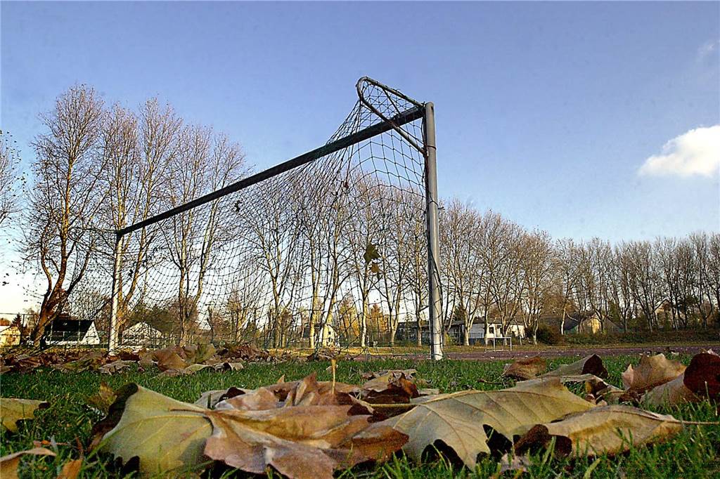 Die Pläne für die Erin-Kampfbahn sahen zunächst vor, dass an dieser Stelle ein neuer Ascheplatz entstehen sollte.
