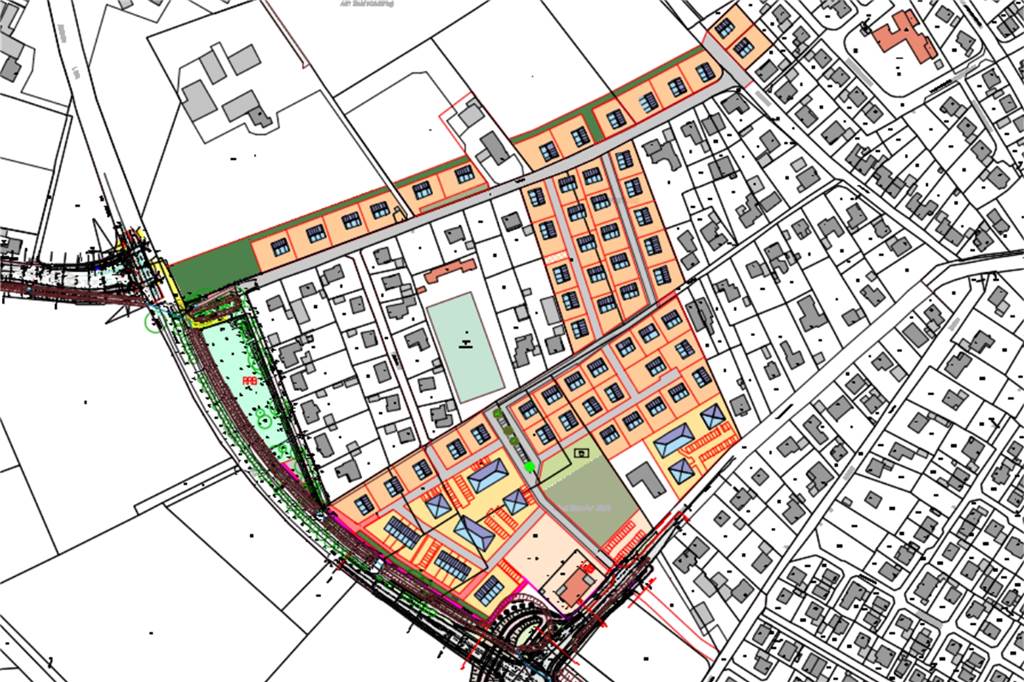 Neubaugebiet Pirolstraße: Stadt plant 57 neue Baugrundstücke in Gaxel Die Pläne sehen 57 Grundstücke für Ein- und Zweifamilienhäuser und mehrere Flächen für Mehrfamilienhäuser vor.