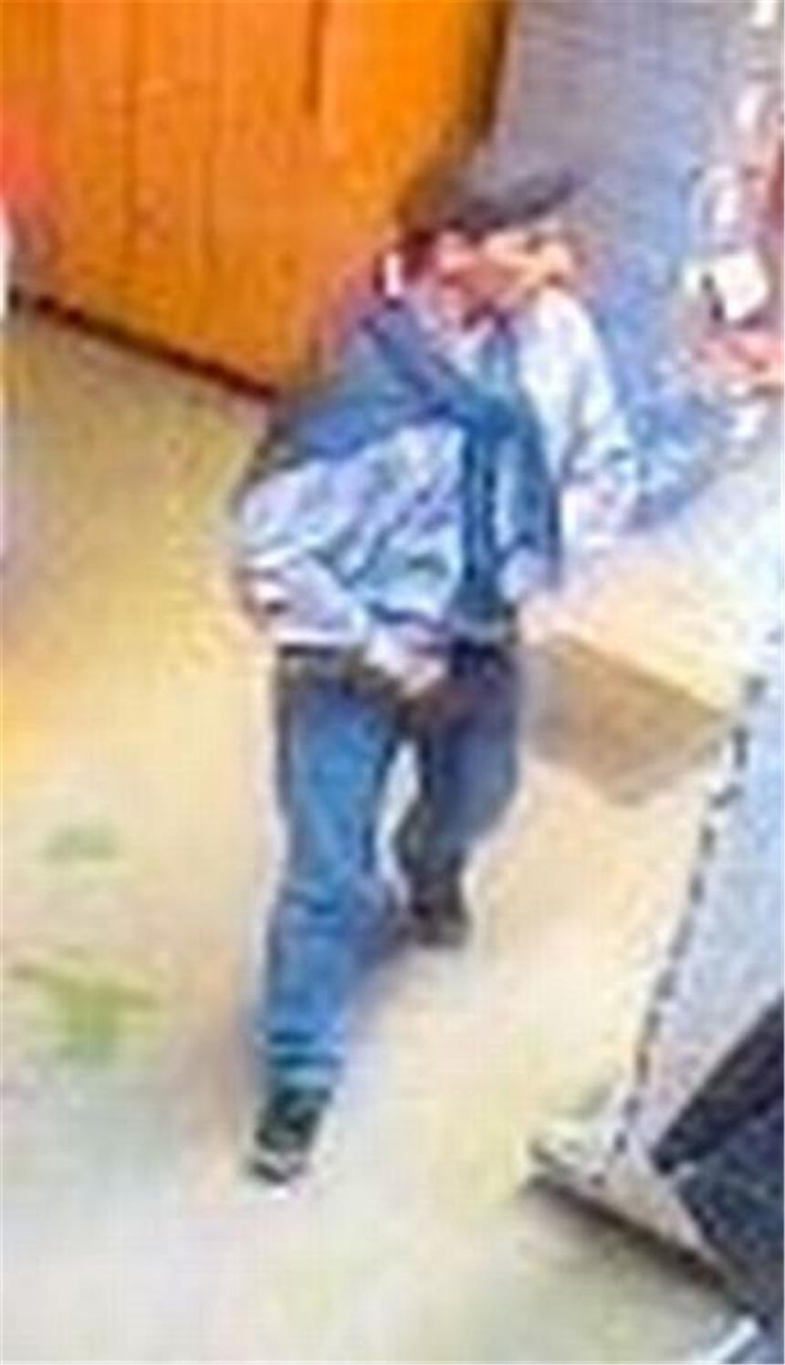 Die Polizei sucht diesen Sekt-Dieb Die Polizei fragt: Wer kennt diesen Mann?