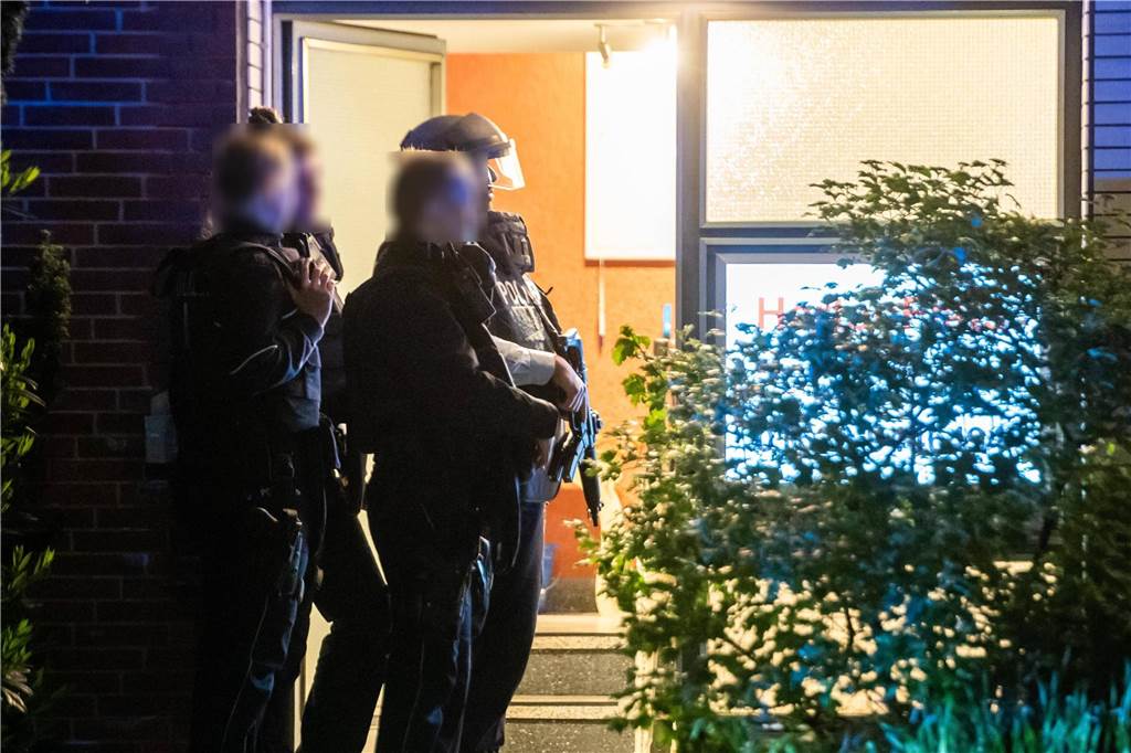 Bilder vom Einsatzort in Herten