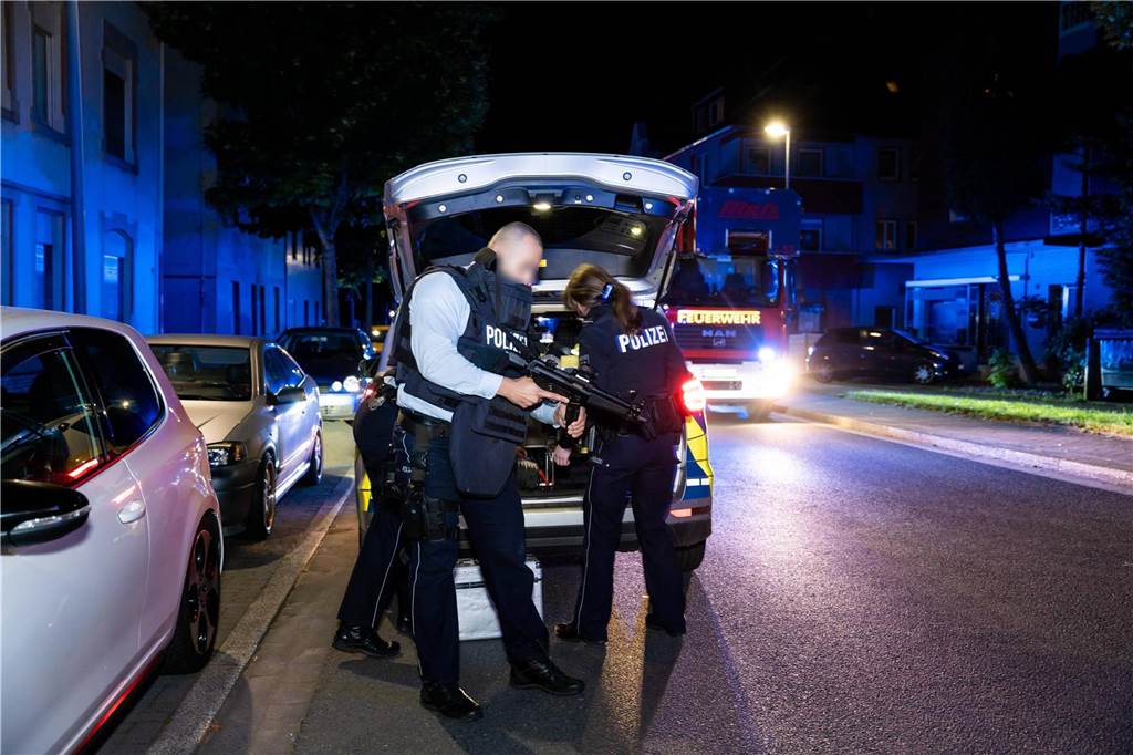 Bilder vom Einsatzort in Herten