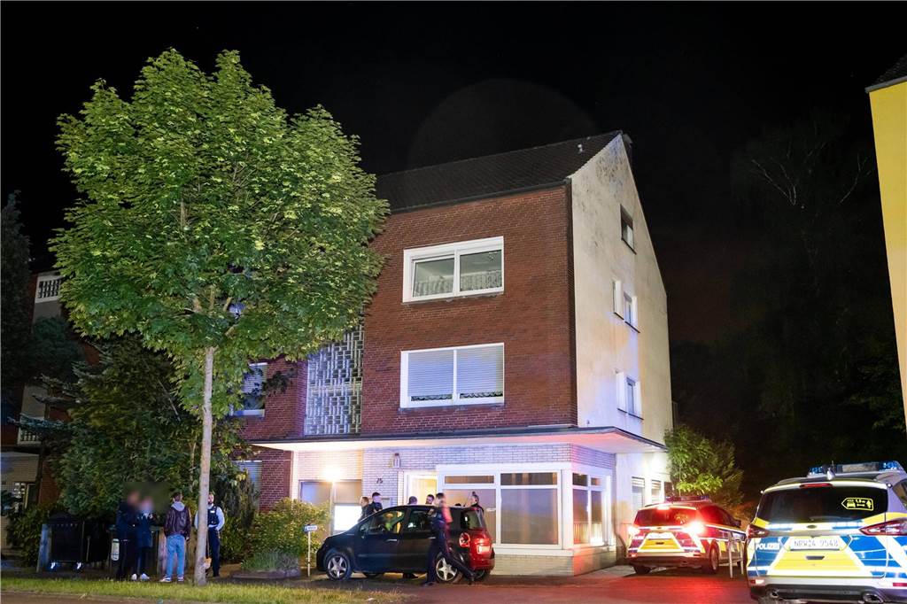 Bilder vom Einsatzort in Herten