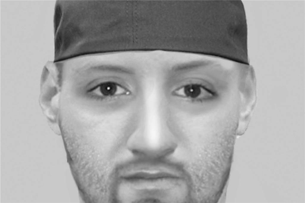 Versuchte Vergewaltigung in Dorsten: Polizei fahndet mit Phantombild Phantombild mutmaßlicher Vergewaltiger in Dorsten