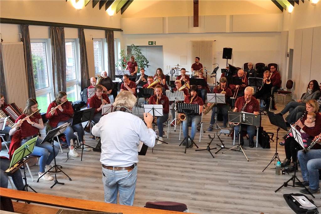 Haltern Sound Orchestra: Lavesumer machen Blasmusik zukunftsfähig Die Proben finden immer montags im Antoniushaus in Lavesum statt.