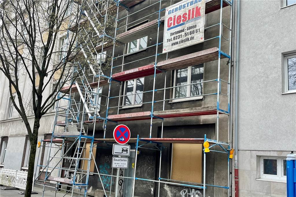 Wohnungsmangel: Jetzt sollen preiswerte Mietwohnungen entstehen Die Problem-Immobilie Brunnenstraße 66, aktuell leerstehend, wird ebenfalls von der DSG übernommen.