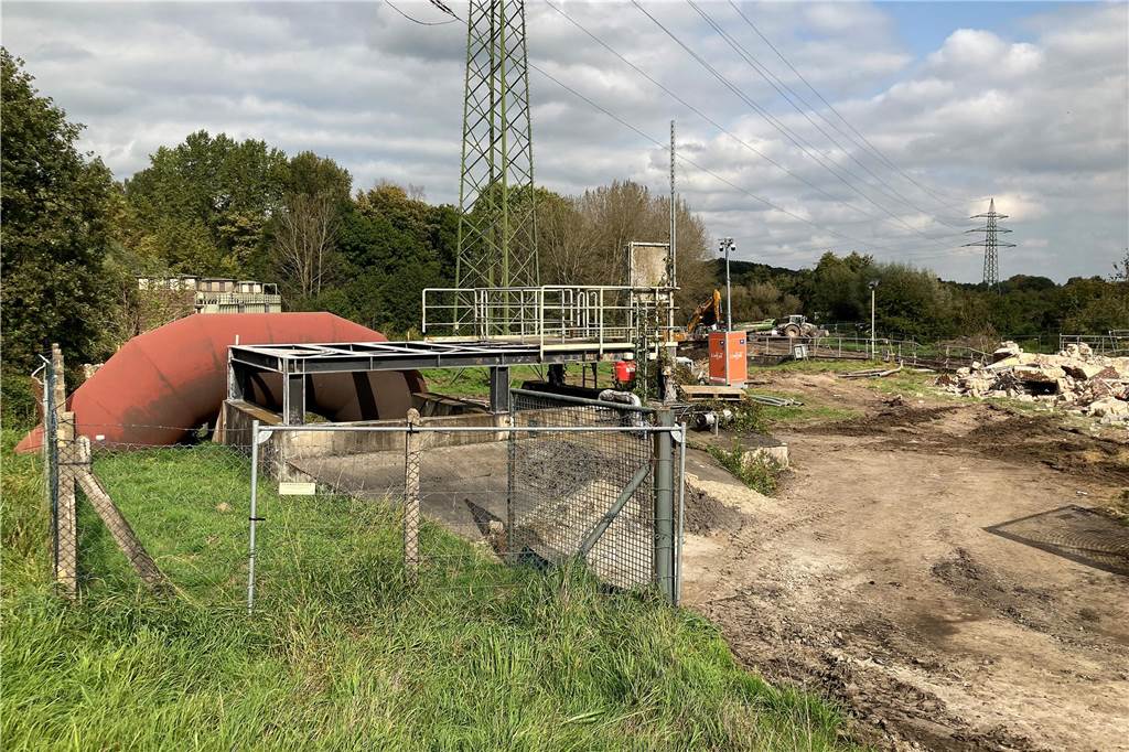 Die Pumpen im Pumpenhaus haben den Kühlwasserkreislauf des ehemaligen Steag-Kraftwerks angetrieben.