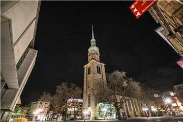 Die Reinoldikirche wird am Samstagabend - wie auch schon in den Vorjahren - dunkel bleiben.