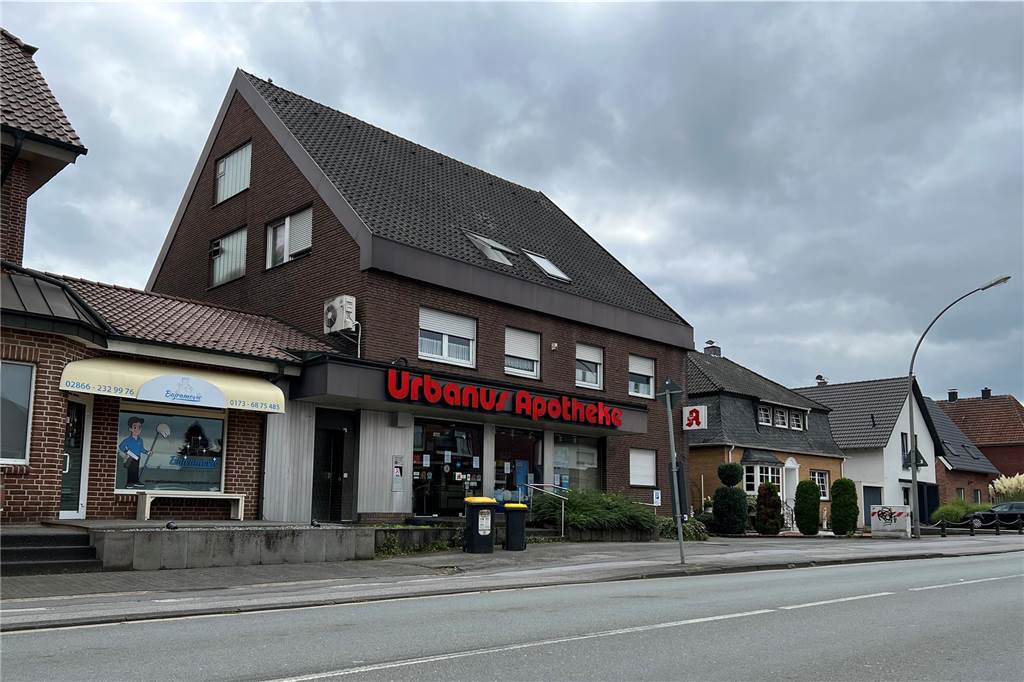 Rhader Apotheke schließt: Hubertus Lauer fand keinen Nachfolger Die Urbanus-Apotheke in Rhade.