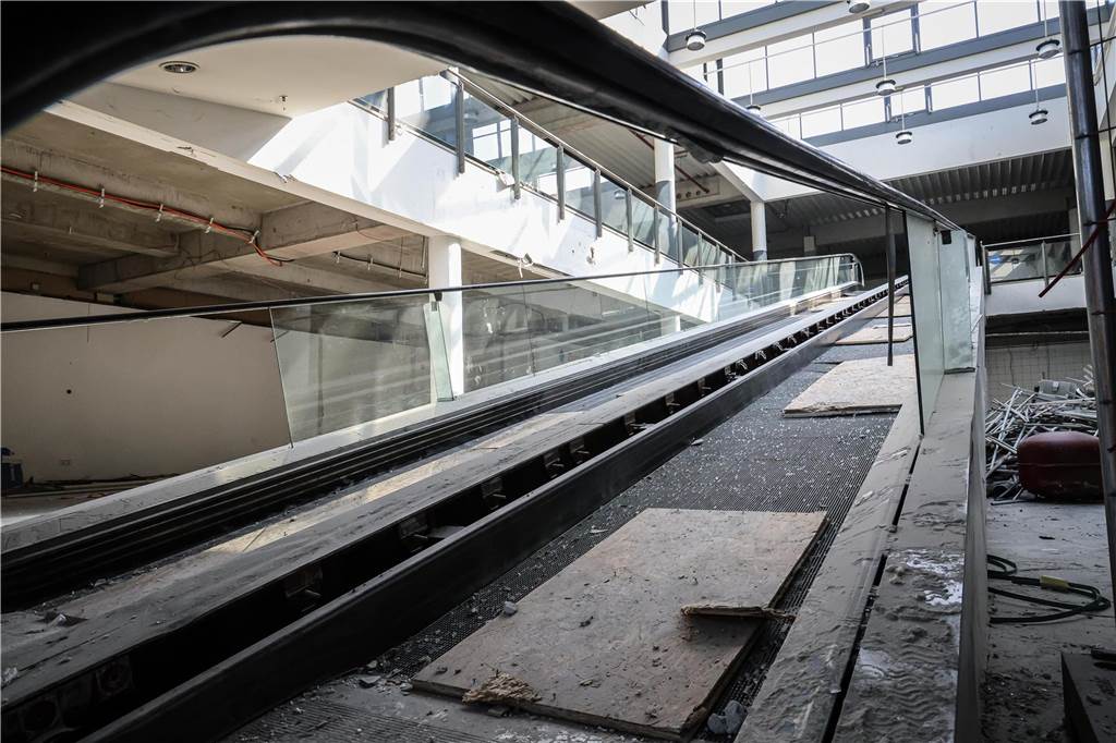 Die Rolltreppe soll vollständig entfernt werden.