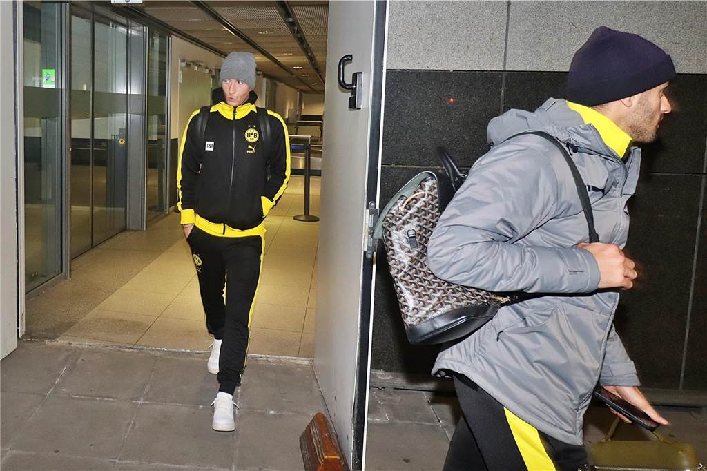 Die Rückkehr der BVB-Profis aus Hoffenheim.