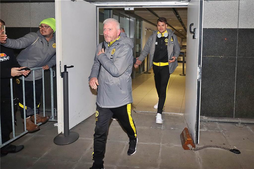 Die Rückkehr der BVB-Profis aus Hoffenheim.
