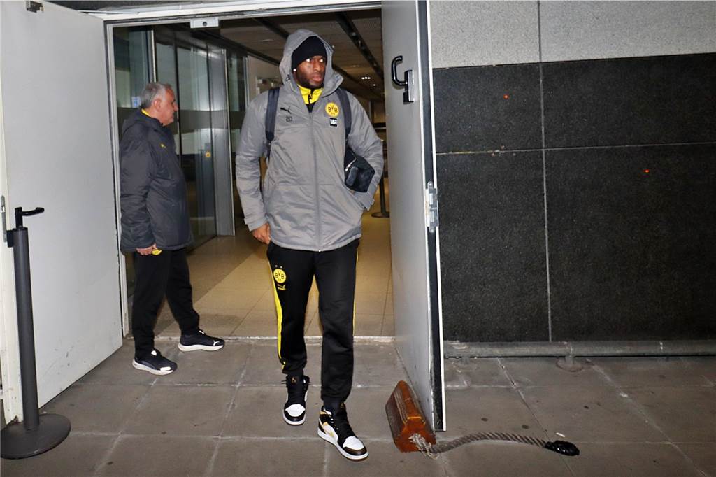 Die Rückkehr der BVB-Profis aus Hoffenheim.