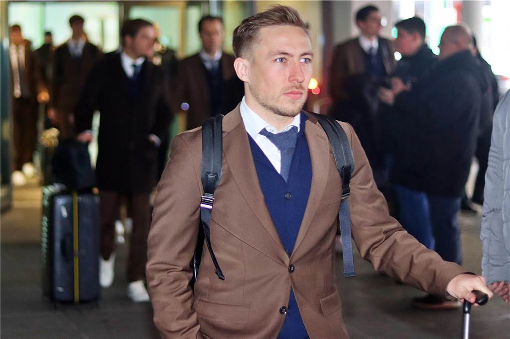 Die Rückkehr der BVB-Profis aus London.