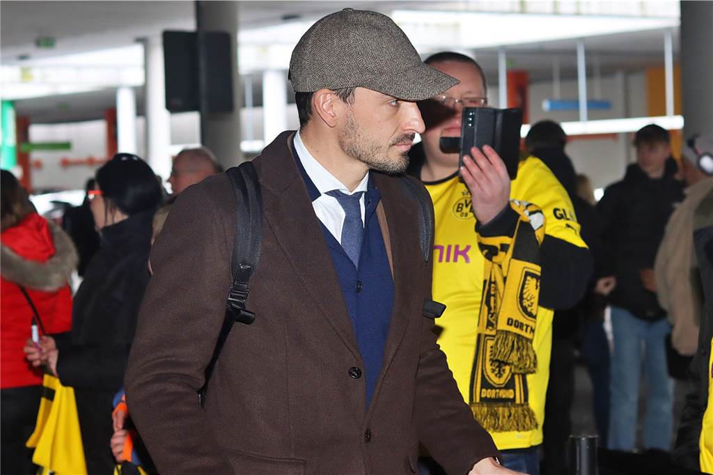 Die Rückkehr der BVB-Profis aus London.