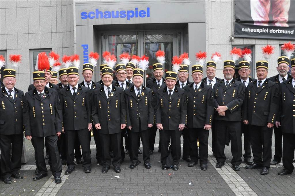 MGV Harmonie Zeche Victoria löst sich auf: Ära endet nach 102 Jahren Die Sänger des MGV Harmonie Zeche Victoria