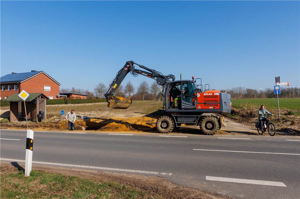 Radweg zwischen Lünten und Ammeloe: Wann beginnen die Bauarbeiten? Radweg entlang der K16