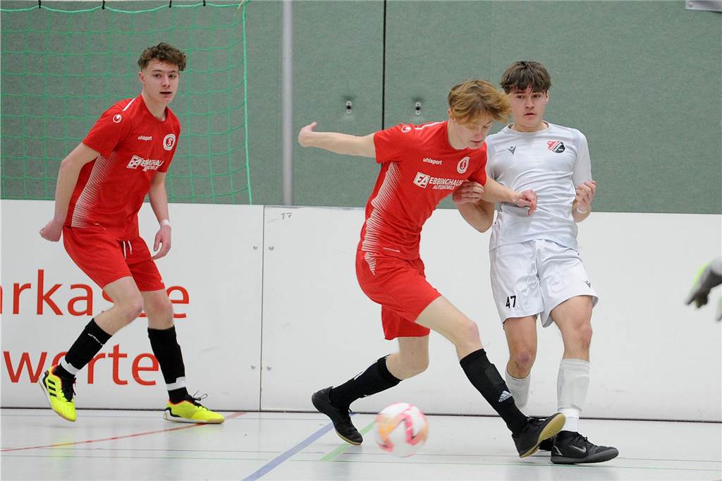 Die schönsten Bilder der A-Jugend Stadtmeisterschaft aus der Alfred-Berg-Sporthalle.