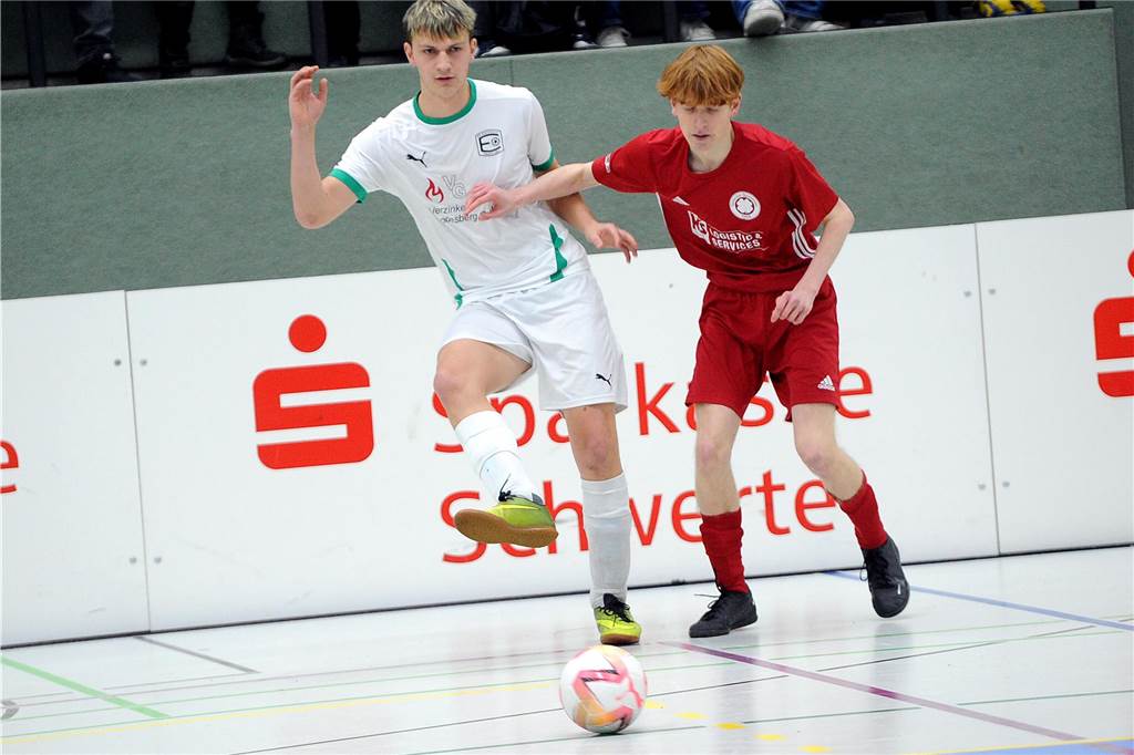 Die schönsten Bilder der A-Jugend Stadtmeisterschaft aus der Alfred-Berg-Sporthalle.