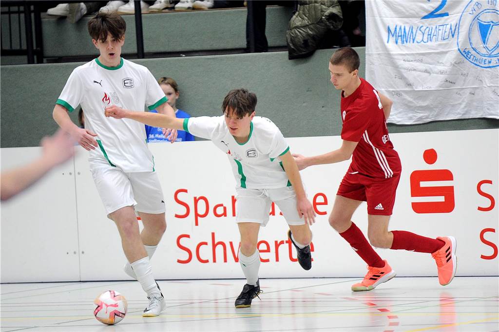 Die schönsten Bilder der A-Jugend Stadtmeisterschaft aus der Alfred-Berg-Sporthalle.