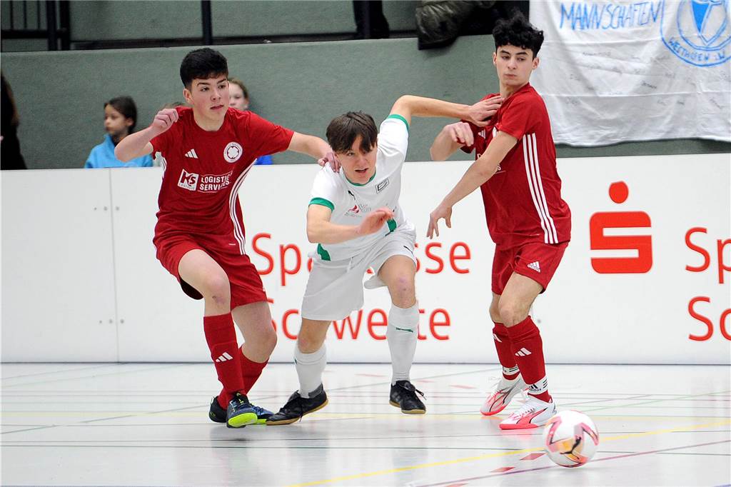 Die schönsten Bilder der A-Jugend Stadtmeisterschaft aus der Alfred-Berg-Sporthalle.