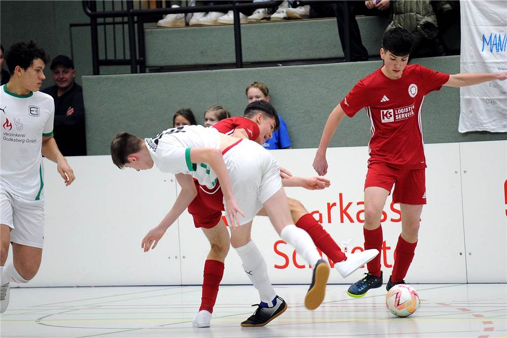 Die schönsten Bilder der A-Jugend Stadtmeisterschaft aus der Alfred-Berg-Sporthalle.