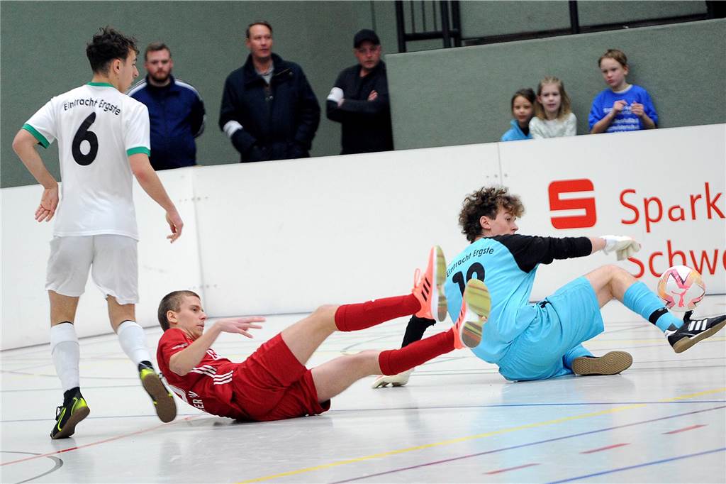 Die schönsten Bilder der A-Jugend Stadtmeisterschaft aus der Alfred-Berg-Sporthalle.