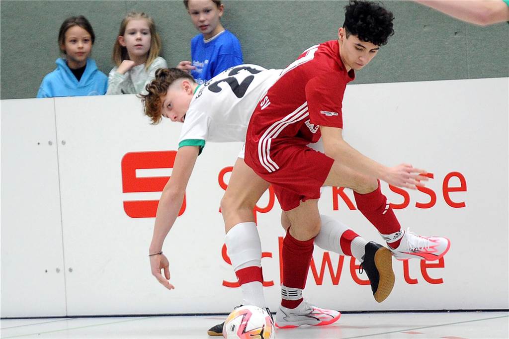 Die schönsten Bilder der A-Jugend Stadtmeisterschaft aus der Alfred-Berg-Sporthalle.