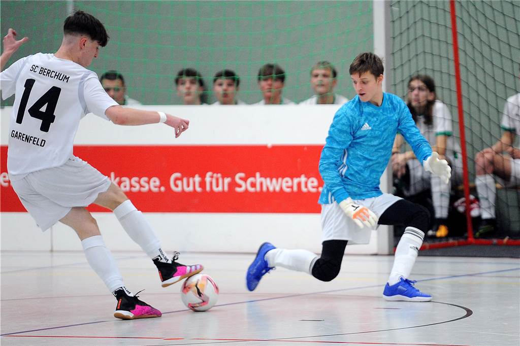 Die schönsten Bilder der A-Jugend Stadtmeisterschaft aus der Alfred-Berg-Sporthalle.