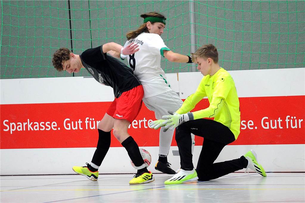 Die schönsten Bilder der A-Jugend Stadtmeisterschaft aus der Alfred-Berg-Sporthalle.