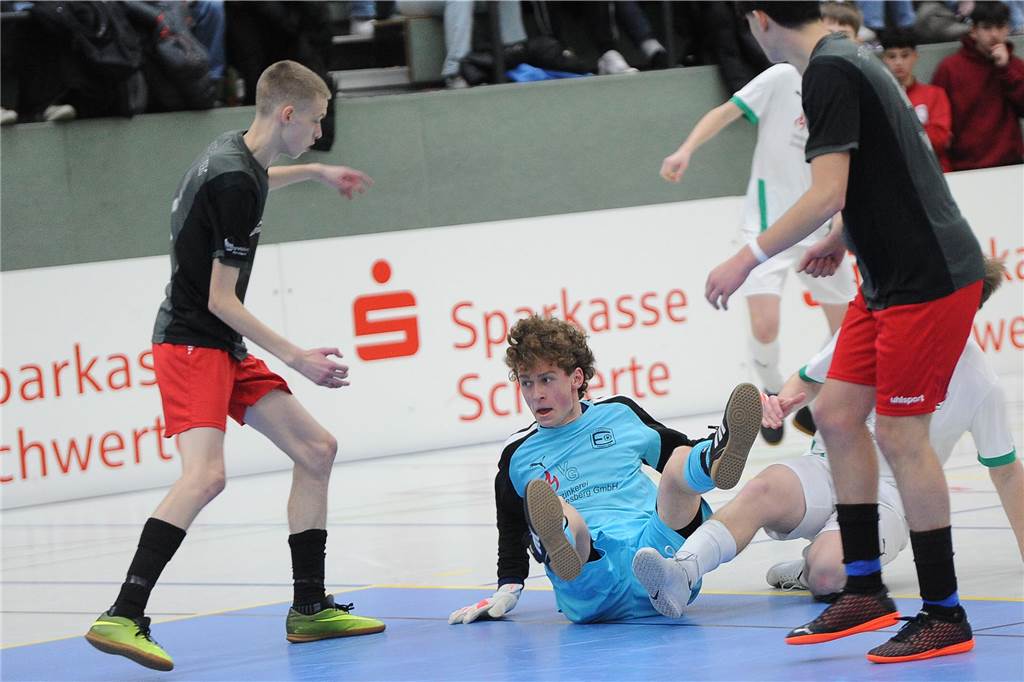 Die schönsten Bilder der A-Jugend Stadtmeisterschaft aus der Alfred-Berg-Sporthalle.