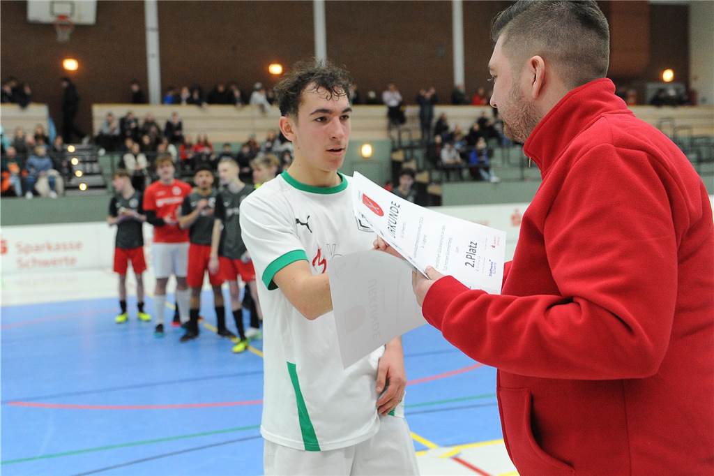Die schönsten Bilder der A-Jugend Stadtmeisterschaft aus der Alfred-Berg-Sporthalle.