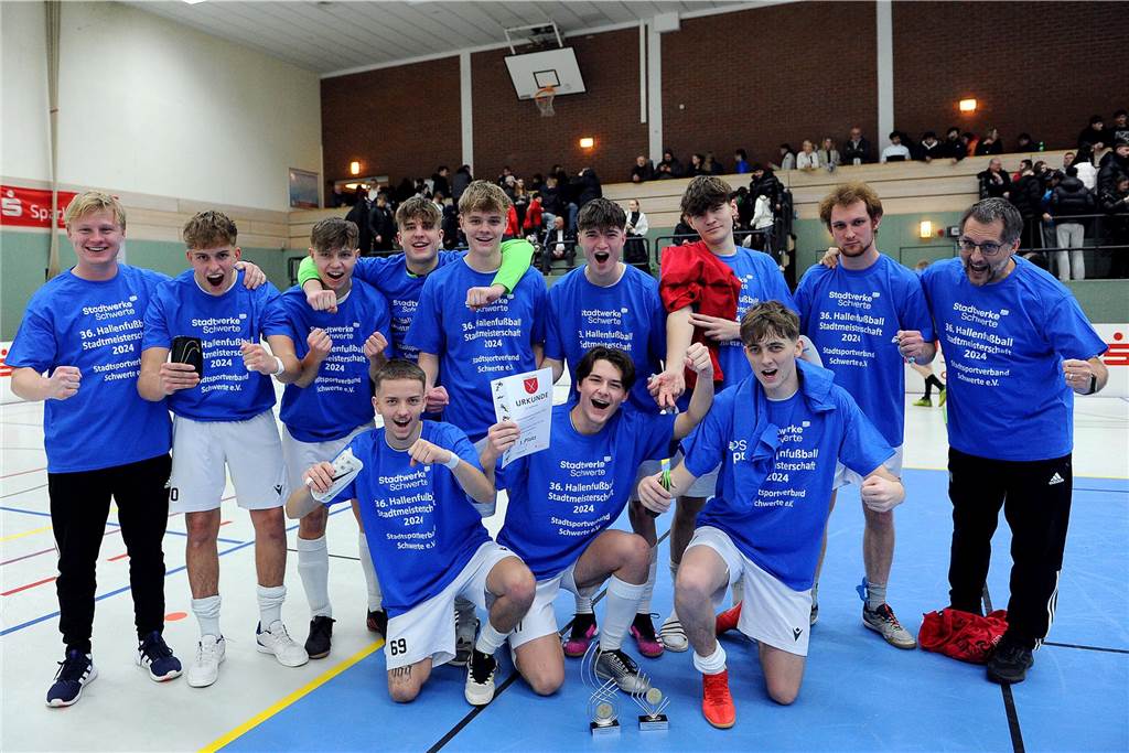 Die schönsten Bilder der A-Jugend Stadtmeisterschaft aus der Alfred-Berg-Sporthalle.
