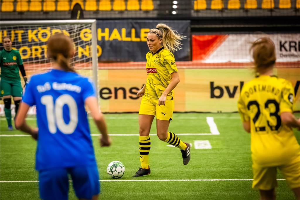 Die schönsten Bilder der Frauen-HSM-Endrunde aus der Helmut-Körnig-Halle.