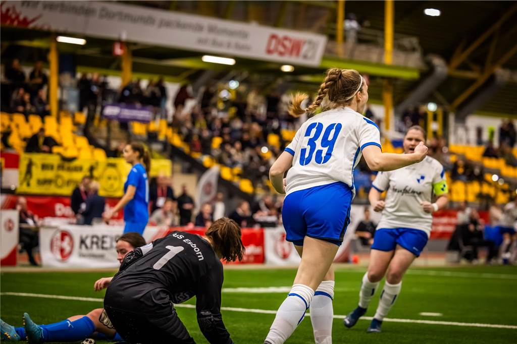 Die schönsten Bilder der Frauen-HSM-Endrunde aus der Helmut-Körnig-Halle.