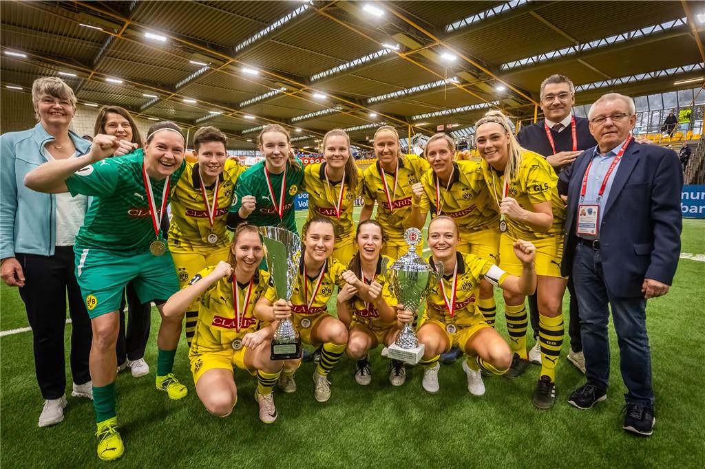 Die schönsten Bilder der Frauen-HSM-Endrunde aus der Helmut-Körnig-Halle.