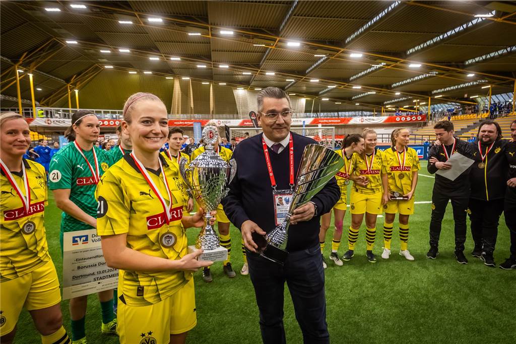 Die schönsten Bilder der Frauen-HSM-Endrunde aus der Helmut-Körnig-Halle.