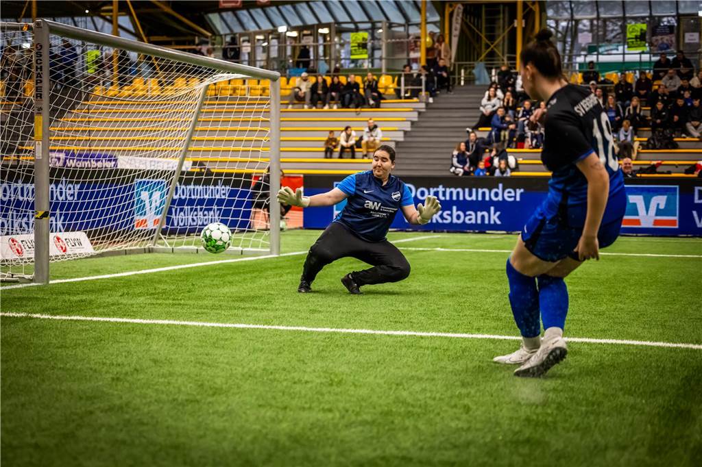 Die schönsten Bilder der Frauen-HSM-Endrunde aus der Helmut-Körnig-Halle.