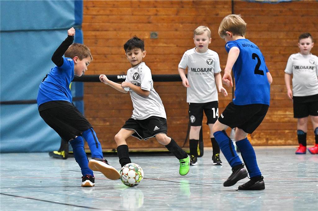 Die schönsten Bilder vom F-Jugend-Hallenturnier in Haltern. BW Lavesum richtete das Spielfest in der Dreifachhalle aus.
