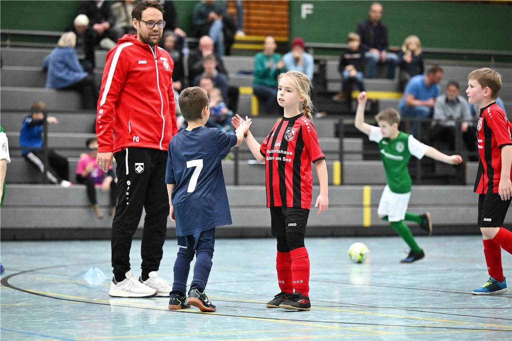 Die schönsten Bilder vom F-Jugend-Hallenturnier in Haltern. BW Lavesum richtete das Spielfest in der Dreifachhalle aus.