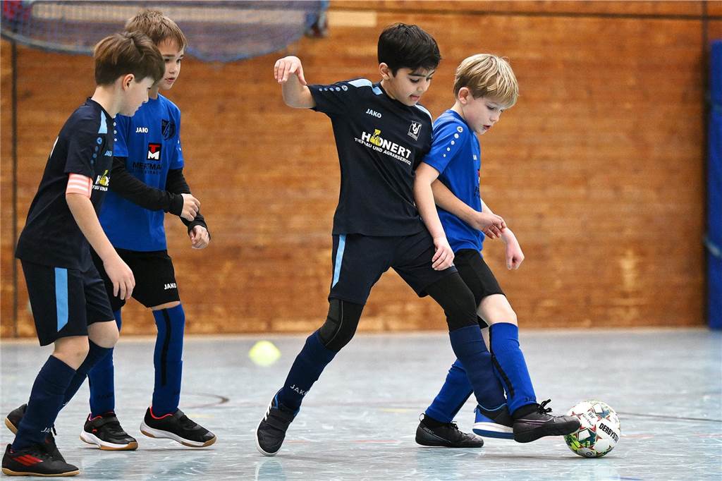 Die schönsten Bilder vom F-Jugend-Hallenturnier in Haltern. BW Lavesum richtete das Spielfest in der Dreifachhalle aus.