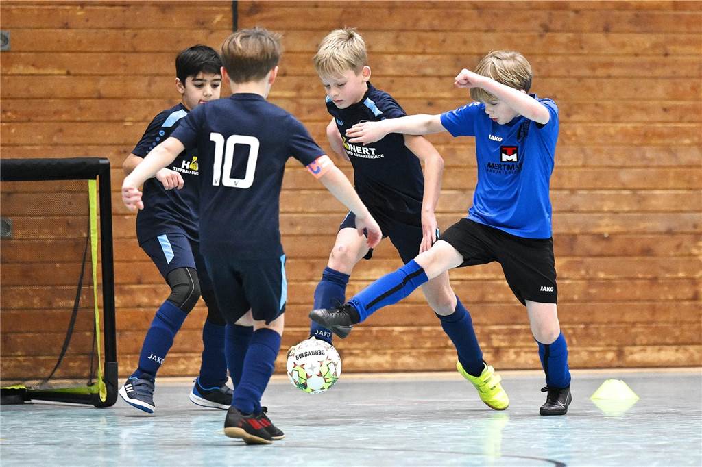 Die schönsten Bilder vom F-Jugend-Hallenturnier in Haltern. BW Lavesum richtete das Spielfest in der Dreifachhalle aus.