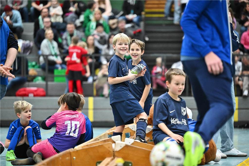 Die schönsten Bilder vom F-Jugend-Hallenturnier in Haltern. BW Lavesum richtete das Spielfest in der Dreifachhalle aus.