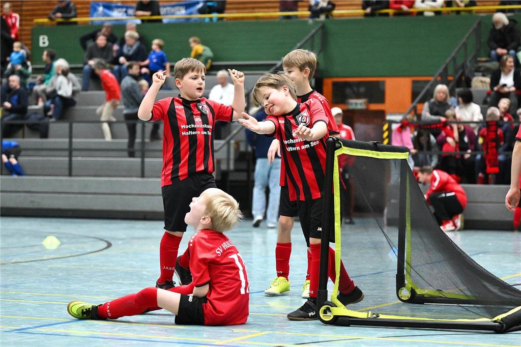 Die schönsten Bilder vom F-Jugend-Hallenturnier in Haltern. BW Lavesum richtete das Spielfest in der Dreifachhalle aus.